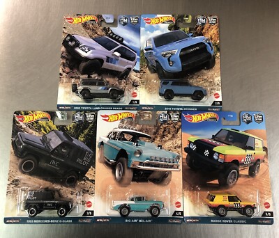 HOT WHEELS 2023 PREMIUM OFF ROAD FACTORY SEALED CASE FPY86-959F