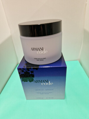 ARMANI CODE BODY CREME VASE 200 ML ORIGINAL