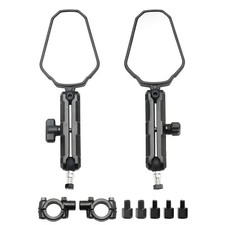 E-Geprüft M8 M10 Motorrad Adventure Rückspiegel Klappbar Spiegel + Halter