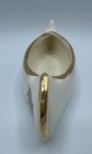 Vintage Ceramic Canoe Pocahontas 5.75" long x 2" wide. Gold Trim With Fish — photo 2