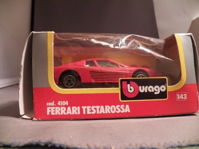 burago ferrari testarossa