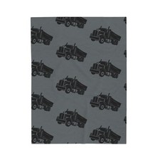 Big truck 3 sizes Velveteen Plush Blanket