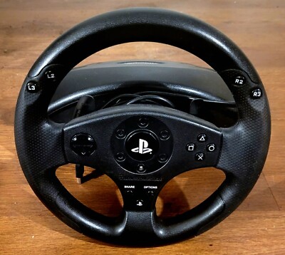 Playstation Thrustmaster T80 Racing Steering Wheel, Pedals
