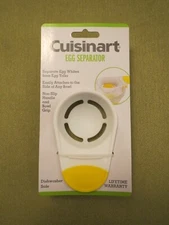 Cuisinart Egg Yolk-White Separator- Dishwasher Safe - Kitchen Gadget