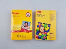 Lot 160 Sheets New Kodak 4x6 in. Glossy White Premium Photographic Paper