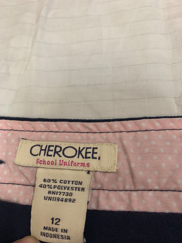 CHEROKEE GIRLS SCHOOL UNIFORMS SKIRT WITH BUILT SHORTS SIZE 12 - Picture 2 of 6