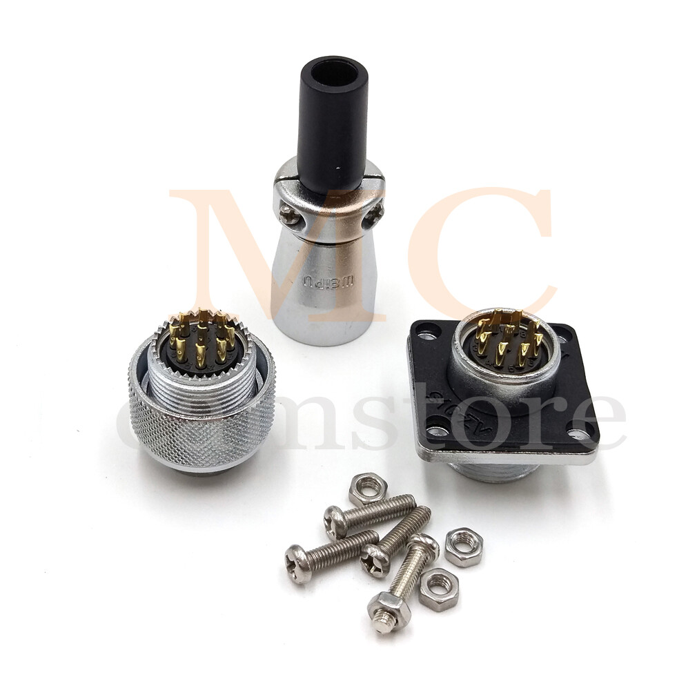 WEIPU WS16 10pin Circular Connectors Male & Female Aviation Socket - Foto 7