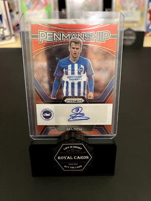 Panini Prizm PL 2023/24 Solly March Penmanship Red Autograph