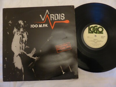 VARDIS - 100 M.P.H., LOGO, 1980, VG/EX , LP