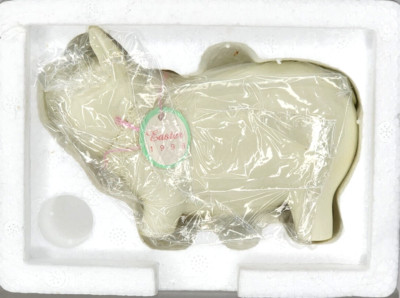 Dept 56 Snowbabies Easter Pig Figurine 1998 #23773 Collectible
