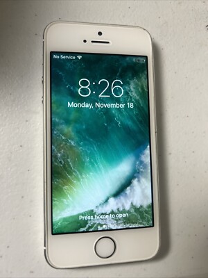 Apple iPhone 5s - 16 GB - Silver (Sprint) for sale online | eBay