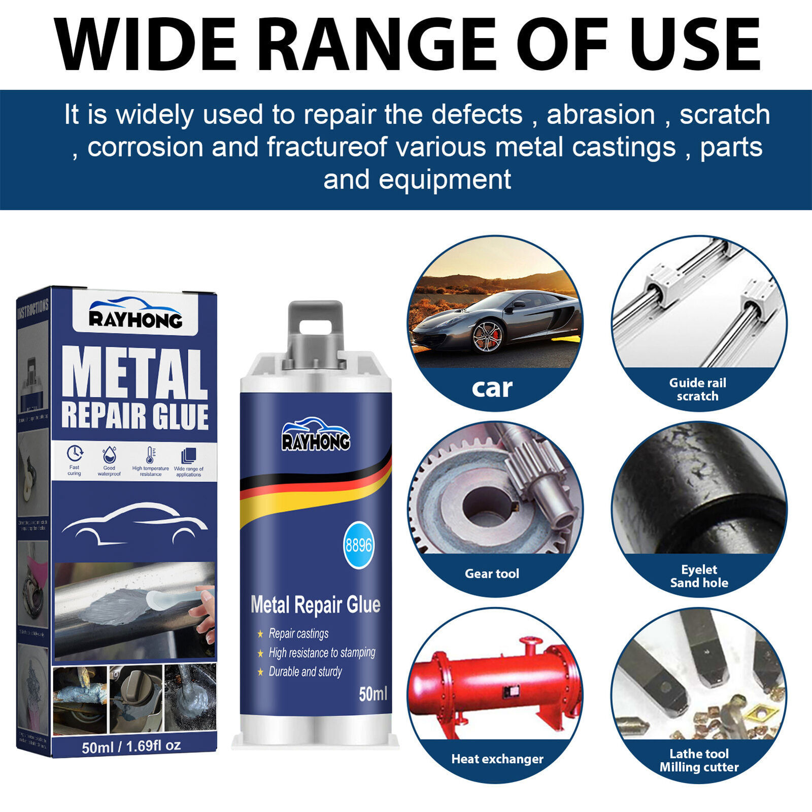 AllPurpose Repair Paste Casting Metal Bonding Agent Paste Super Repair Glue USA eBay