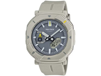 Casio Pro Trek PRJ-B001-7JF Hiker Line Bluetooth White Resin Band