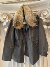Zucca Fur Trimming Field Jacket Size Small