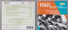 Handley: Cello Concerto by Finzi / Denman / Ma / Rpo / Npo (CD, 2007) #0525EO