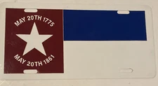 Caswell County NC 1775-1861 Republic civil war csa Car vanity license plate