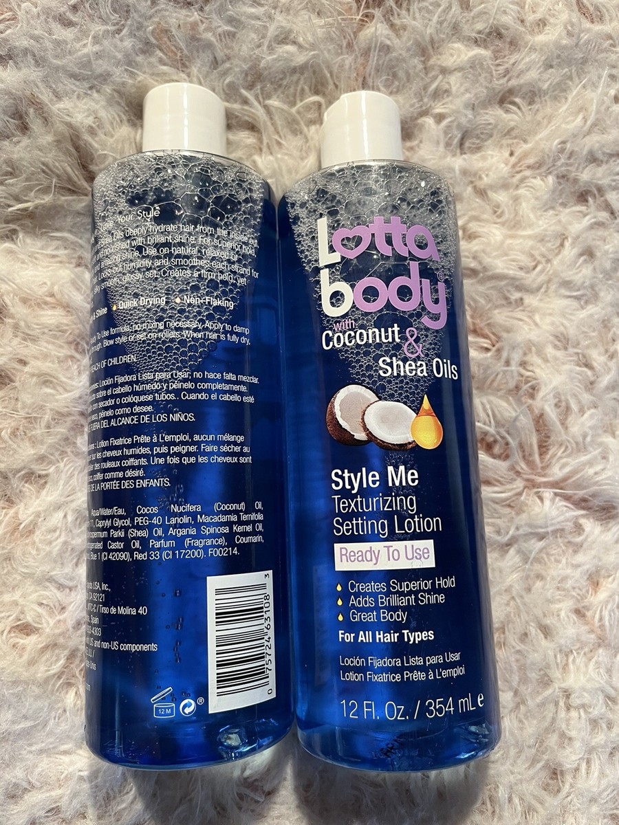 Lotta Body Style Me Texturizing Setting Hair Lotion Coconut