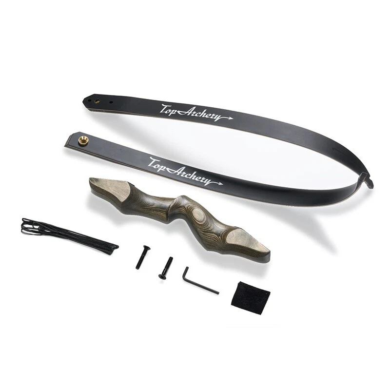60" Archery Takedown Recurve Bow Left Hand 25-50lbs for Adult Hunting & Target - Image 4 of 4