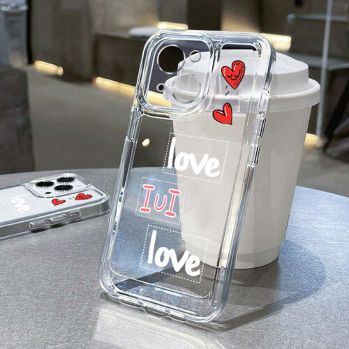 For iPhone 15 Pro Max 14 13 12 11 XS XR 7 8 Shockproof Silicone Clear Case Cover - Picture 14 of 16