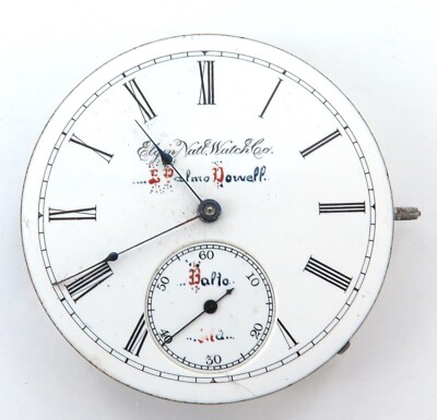 Super Rare Only 14,000 Made 1895 Elgin 11J 16S Pocket Watch