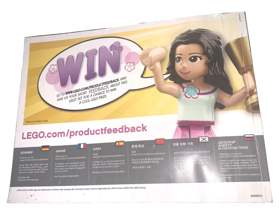 Lego Elves 41180 Raganas Magic Shadow Castle somente manual - Imagem 4 de 4