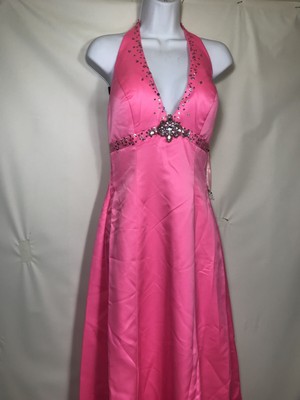 My Fashion Style Deep Pink Size Medium NWT Prom Evening Dress