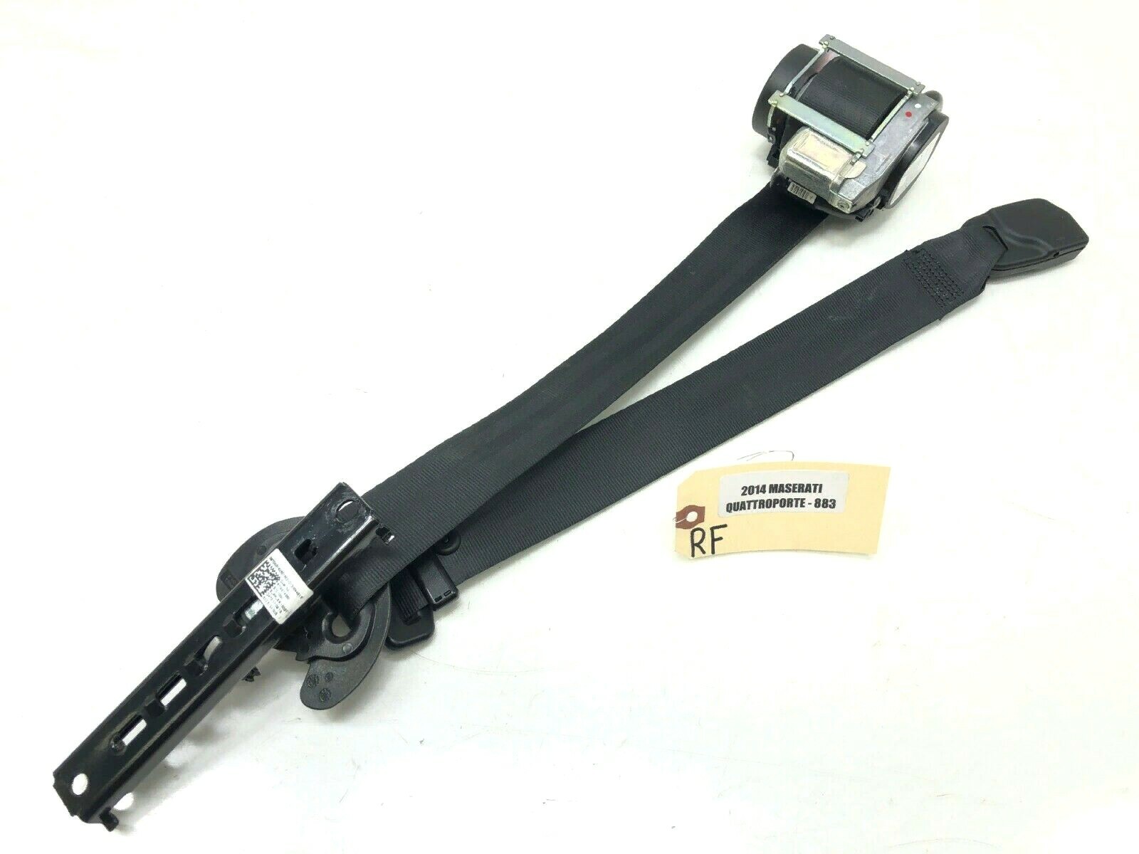 2014-2020 MASERATI QUATTROPORTE RIGHT PASSENGER FRONT SEATBELT RETRACTOR OEM.