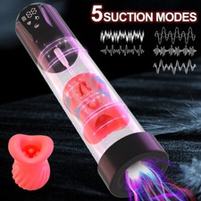 Male Penis Vacuum Pump Enhancement Penis Sucking Growth Enlarge penis Lubricants