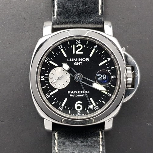 Panerai Luminor Gmt 44mm OP6554 Good condition stahl steel Diam1434