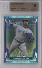 2014 Bowman Chrome Bubbles Refractor 4/99 Yordano Ventura BGS 10 PRISTINE 2e6