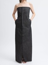 No. 226 Denim Snap Dress