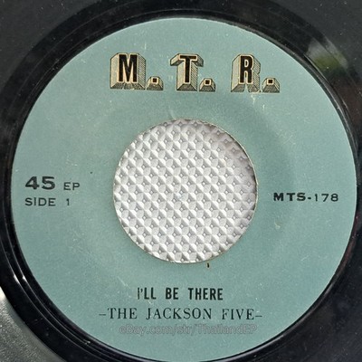 THE JACKSON FIVE /I'LL BE THERE / 1st time list rare THAI EP 7'' THAILAND 45RPM