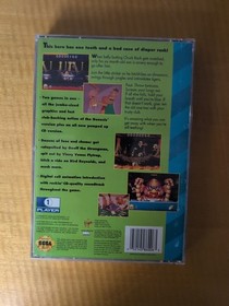 Chuck Rock II: Son of Chuck Sega CD CIB w/ Registration