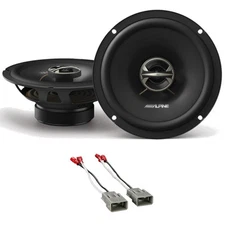 1996-2000 Honda Civic Alpine Front Door Speaker Replacement Package