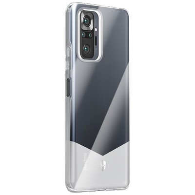 Force Case, Verstärkte Hülle für Xiaomi Redmi Note 10 Pro PURE, Transparent