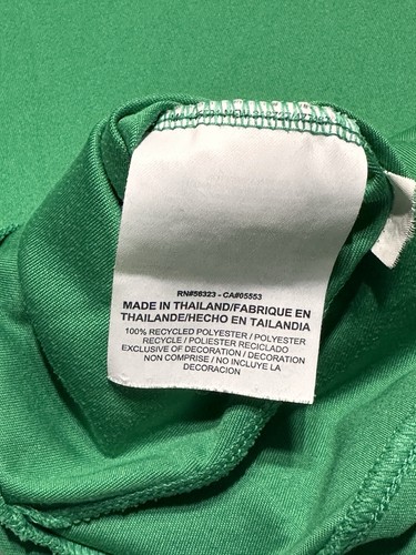 Nike Golf Polo Shirt Green Mens Size Medium *READ *SPOTS - Picture 8 of 10