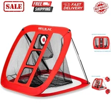 Pop Up Golf Chipping Net - Indoor/Outdoor Golfing Target Accessories for Back...