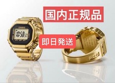 CASIO Ring Watch CRW-001G-9JR Gold Digital Finger Timepiece Box