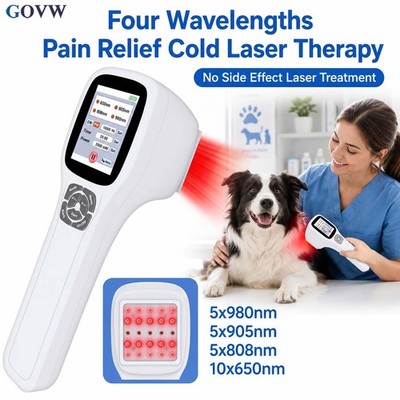 Cold Laser Therapy Device 25 Diodes 650nm 808nm 905nm 980nm Inflammation Relief