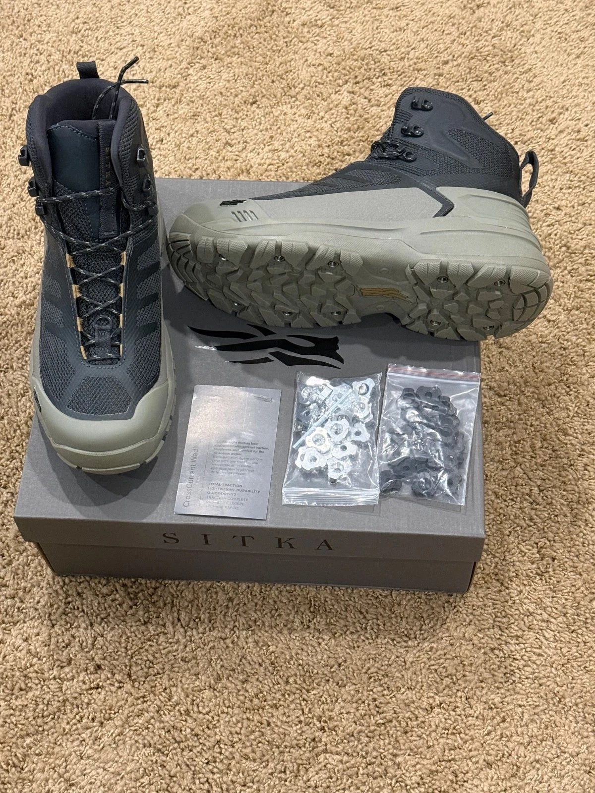 Sitka Men's Crosscurrent wading boots. Brand new in the box. Size 11
Opens in a new window or tab