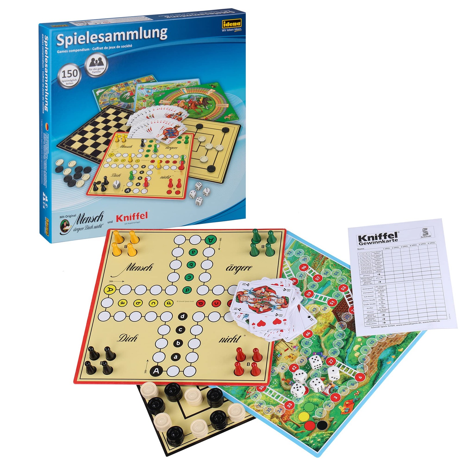 6102589 - Spielesammlung mit 150 Spielmöglichkeiten,   Me