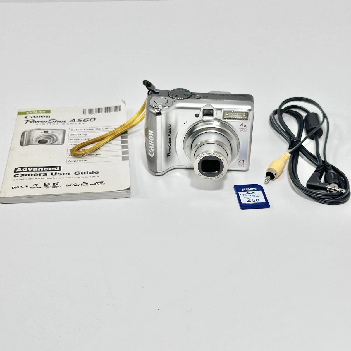 Preços baixos em Câmeras digitais Canon PowerShot A560 7-7.9MP | eBay