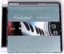 Sony Sound Series Orchestral 2 Modern Loops Sound/Sample Library/Sampling CD