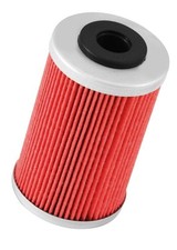 Cartucho de filtro de aceite K&N KN-655 para motocicleta/ATV alto flujo OEM repuesto + O