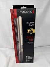 Remington Color Care 1" Flat Iron Auto Shut-Off, 30 Second Heat Up- S13A New