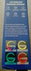Wireless G Shaped LED Charging CLOCK Station w 6-in-1 Lamp Display #8 — photo 4