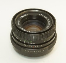 German made PENTACON auto 1.8/50 MULTI COATING M42 250NB-163 Black Late el A/M