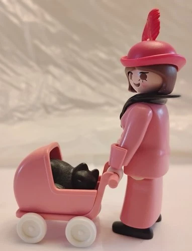 Vintage Playmobil 5300 Pink Victorian Woman taking a stroll