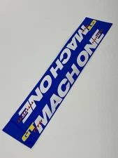 Vintage GT Mach One 90s BMX Bicycle Frame Down Tube Decal Sticker Set NOS USA OG