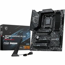 MSI X870E GAMING PLUS WIFI Gaming Desktop Motherboard - AMD X870E Chipset - Sock